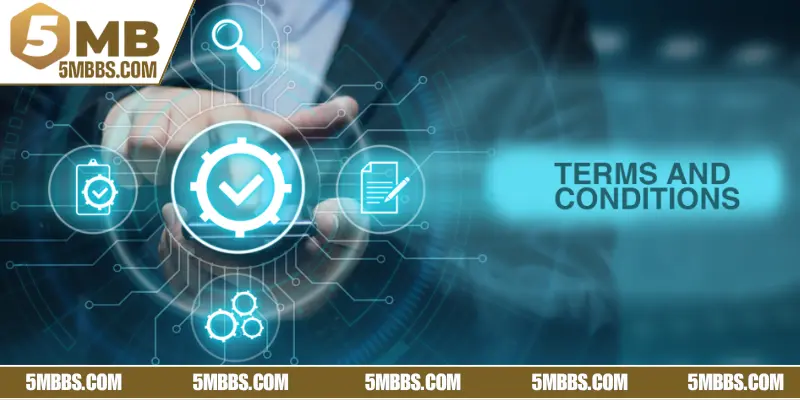 Thực hiện theo điều khoản và điều kiện nạp rút tiền 